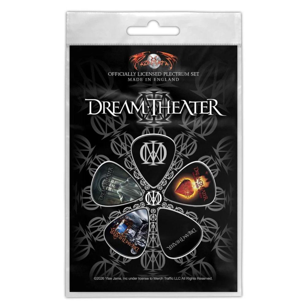 Dream Theater - Symbol Plectrum - Multicolours